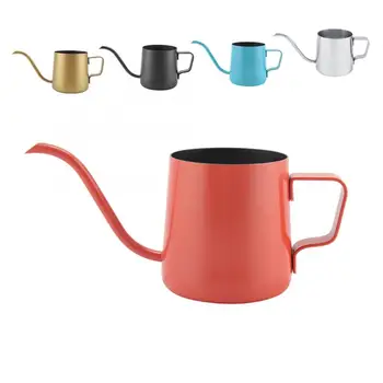 250ml Stainless Steel Long Narrow Spout Coffee Pot with Hanging Ear Hand Blunt Pour Over Gooseneck Kettle for Coffee Tea
250ml Stainless Steel Long Narrow Spout Coffee Pot with Hanging Ear Hand Blunt Pour Over Gooseneck Kettle for Coffee Tea