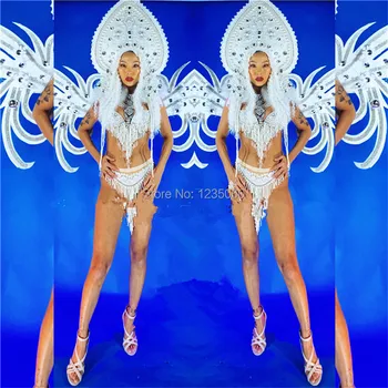 Christmas Led Light Up Luminous White Wings C Pearl Headwear Bar Nightclun Model Party Dress Dance Bikini Suit Costumes
Christmas Led Light Up Luminous White Wings C Pearl Headwear Bar Nightclun Model Party Dress Dance Bikini Suit Costumes