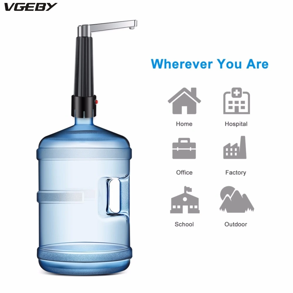 

Electric Water Dispenser Pump Water to the Bottle with Battery Drinking Water Bottles Kitchen Items Eletrodomestico