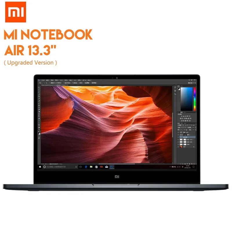 

Original Xiaomi Mi Notebook Air 13.3 Windows 10 Intel Core i7 - 8550U Quad Core Laptop 8GB RAM 256GB SSD Fingerprint