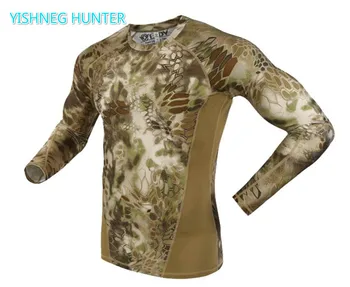 2019 autumn Long Sleeve Military Camouflage T-shirt Men Tactical Army Combat T Shirt Quick Dry Camo Hunt Clothing Casual T shirt
2019 autumn Long Sleeve Military Camouflage T-shirt Men Tactical Army Combat T Shirt Quick Dry Camo Hunt Clothing Casual T shirt