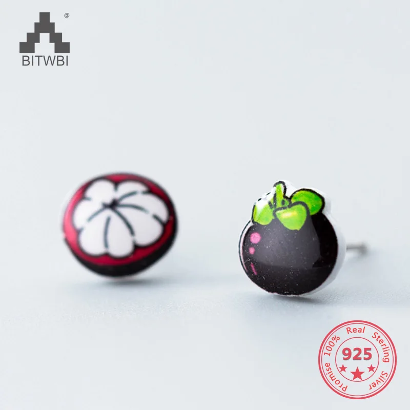 Delicate Wholesale Japan Korea Style 925 Sterling Silver Fashion Cute Summer Fruit Mangosteen Stud Earring Women Jewelry
Delicate Wholesale Japan Korea Style 925 Sterling Silver Fashion Cute Summer Fruit Mangosteen Stud Earring Women Jewelry