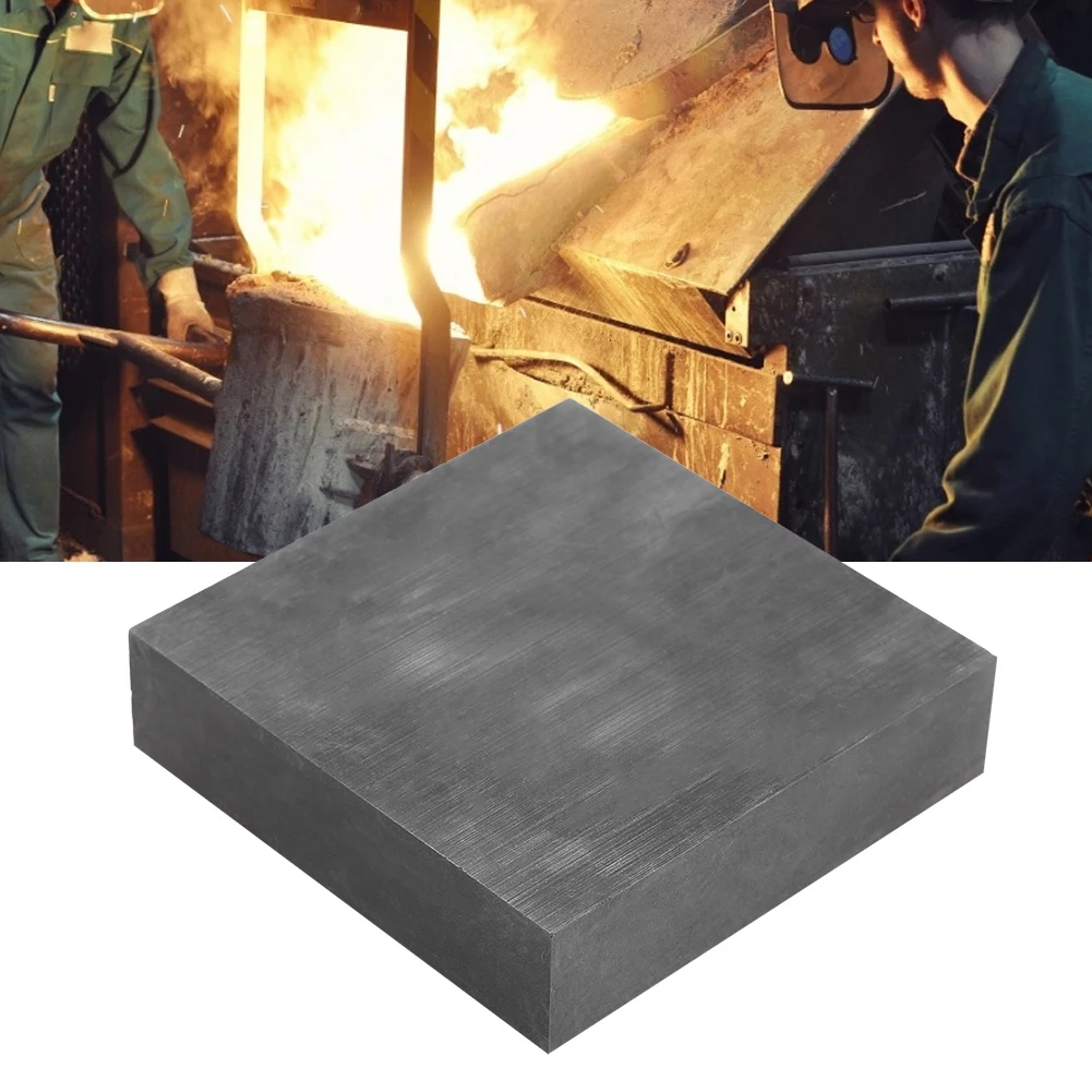 High Purity Jewelry Graphite Block High Density Tenacity Graphite Blank Block Plate 4'' * 4'' * 1'' Jewellery Tools for Jewelers
High Purity Jewelry Graphite Block High Density Tenacity Graphite Blank Block Plate 4'' * 4'' * 1'' Jewellery Tools for Jewelers