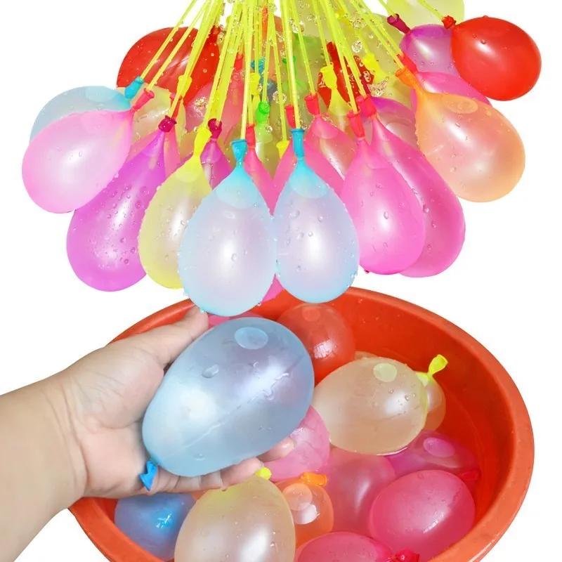 

111pcs Water Balloons Quickly Filling Magic Bunch Balloons Bombs Instant Beach Toys Summer Outdoor Fighter Toys For Children