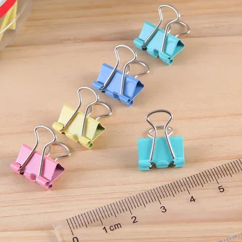 60 pcs/lot Colorful W10 Floder 15mm File School Lovely Color Random School Binding Products Binder Paper Clip
60 pcs/lot Colorful W10 Floder 15mm File School Lovely Color Random School Binding Products Binder Paper Clip