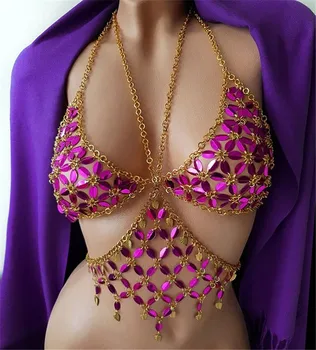 Sexy Rhinestone Bra Set Chest Body Women Shiny Crystal Rhinestone Chain Harness Necklace Fashion Beck Bikini Jewelry
Sexy Rhinestone Bra Set Chest Body Women Shiny Crystal Rhinestone Chain Harness Necklace Fashion Beck Bikini Jewelry