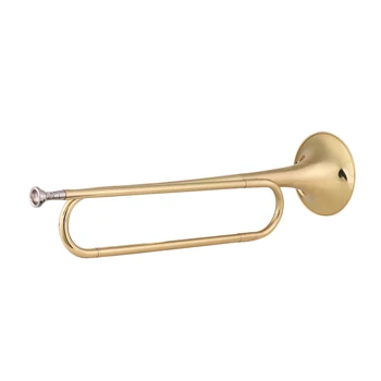 Muslady B Flat Bugle Call Trumpet Brass Material with Mouthpiece for School Band Cavalry Beginner Military Orchestra
Muslady B Flat Bugle Call Trumpet Brass Material with Mouthpiece for School Band Cavalry Beginner Military Orchestra