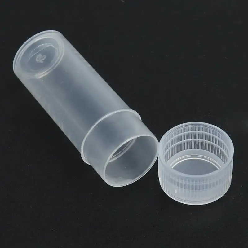 50pcs 5ml Clear Plastic Sample Bottle Small Storage Box Loading Paste Solid Powder Pills Granular Objects Container Case Holder
50pcs 5ml Clear Plastic Sample Bottle Small Storage Box Loading Paste Solid Powder Pills Granular Objects Container Case Holder