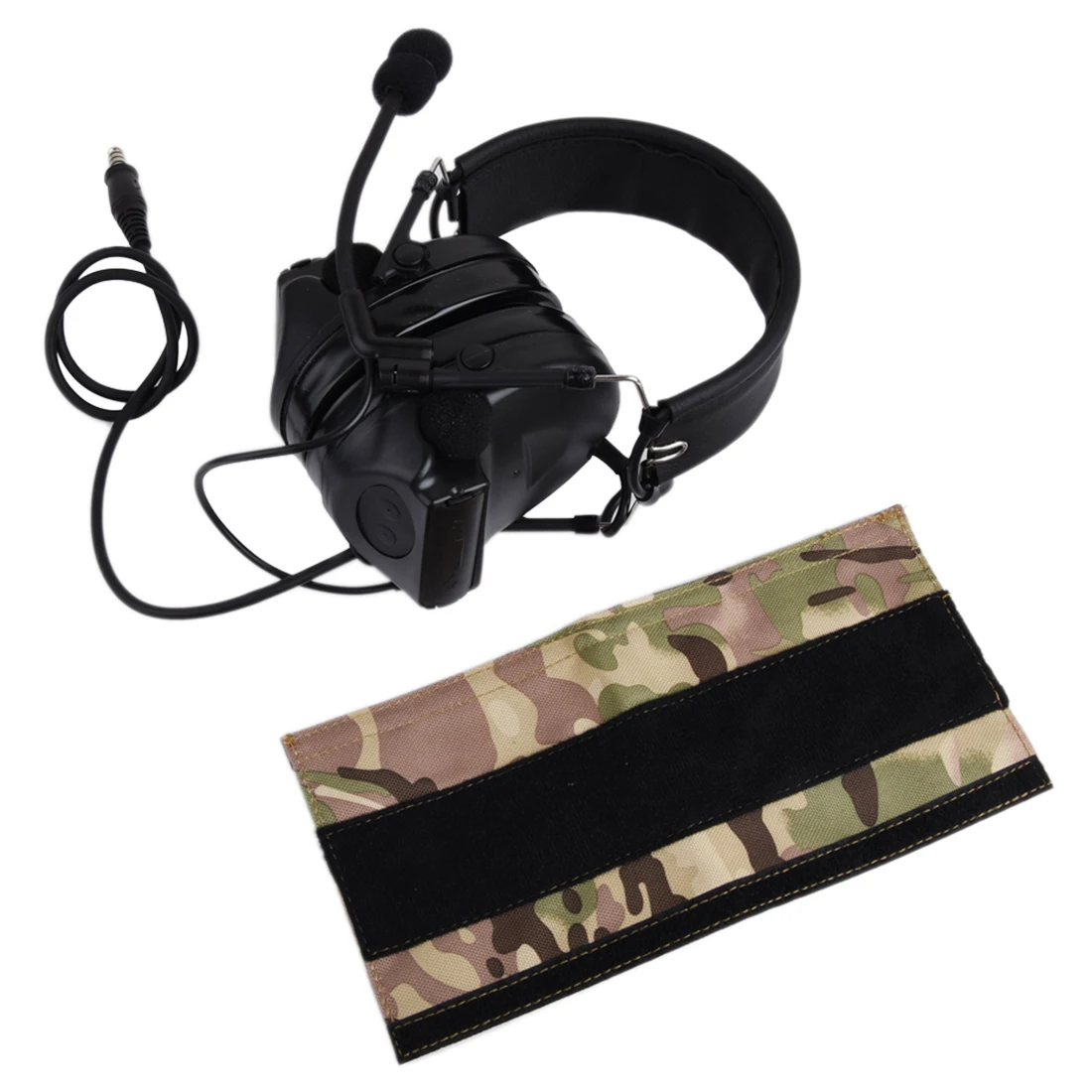 

Z-TAC Comtac II Tactical Headset Anti-noise Noise Reduction Earmuffs Hearing Protection - Black