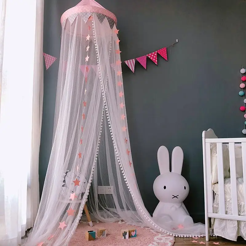 Hanging Princess Dome Mosquito Nets Star Lace Mosquito Net Kids Bed Curtain Canopy Photography Props Ins Style Bedcover
Hanging Princess Dome Mosquito Nets Star Lace Mosquito Net Kids Bed Curtain Canopy Photography Props Ins Style Bedcover