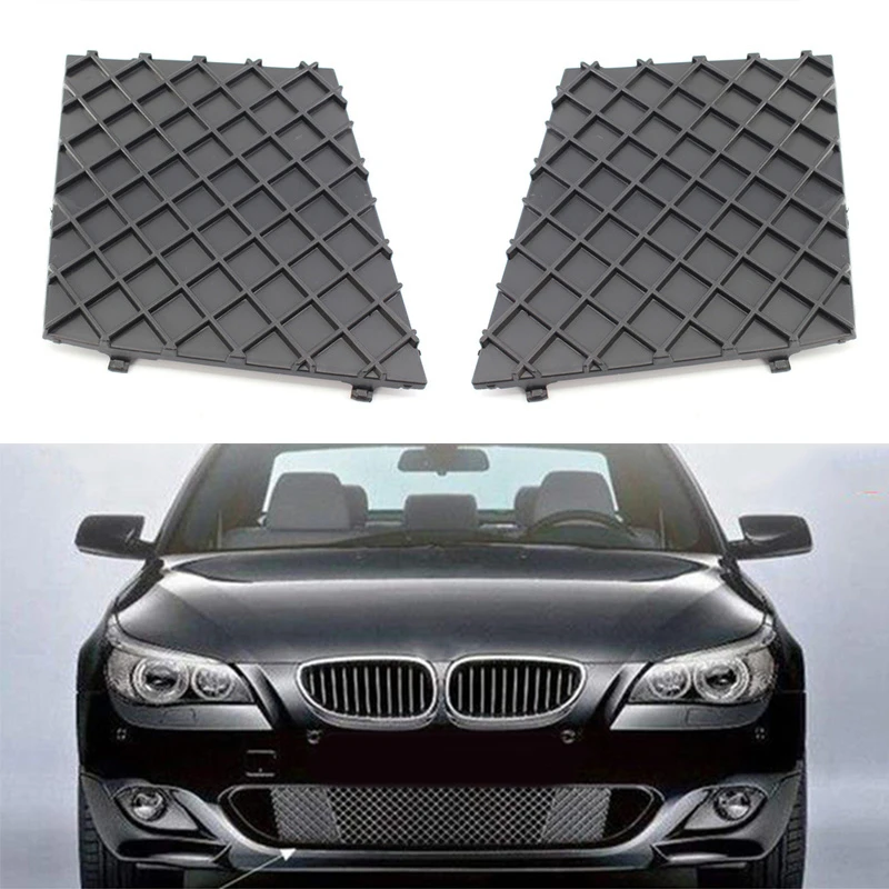 2pcs car Front L/R Bumper Cover Lower Mesh Grille Grill Trim For BMW E60 E61 M Sport Car accessories decoration auto Grilles
2pcs car Front L/R Bumper Cover Lower Mesh Grille Grill Trim For BMW E60 E61 M Sport Car accessories decoration auto Grilles