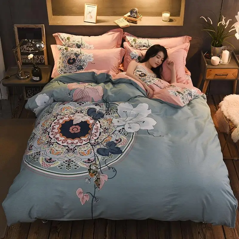 Lits-jumeaux Queen Duvet King Size Kids Jogo Cotton Bedding Roupa De Cama Bed Linen Sheet And Quilt Cover Set
Lits-jumeaux Queen Duvet King Size Kids Jogo Cotton Bedding Roupa De Cama Bed Linen Sheet And Quilt Cover Set