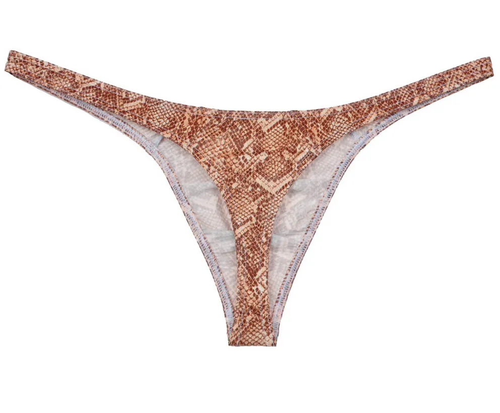 Men Snake Pattern Thong Mini Bikini Stretchy Snakeskin Faux Pouch G-string T-back
Men Snake Pattern Thong Mini Bikini Stretchy Snakeskin Faux Pouch G-string T-back