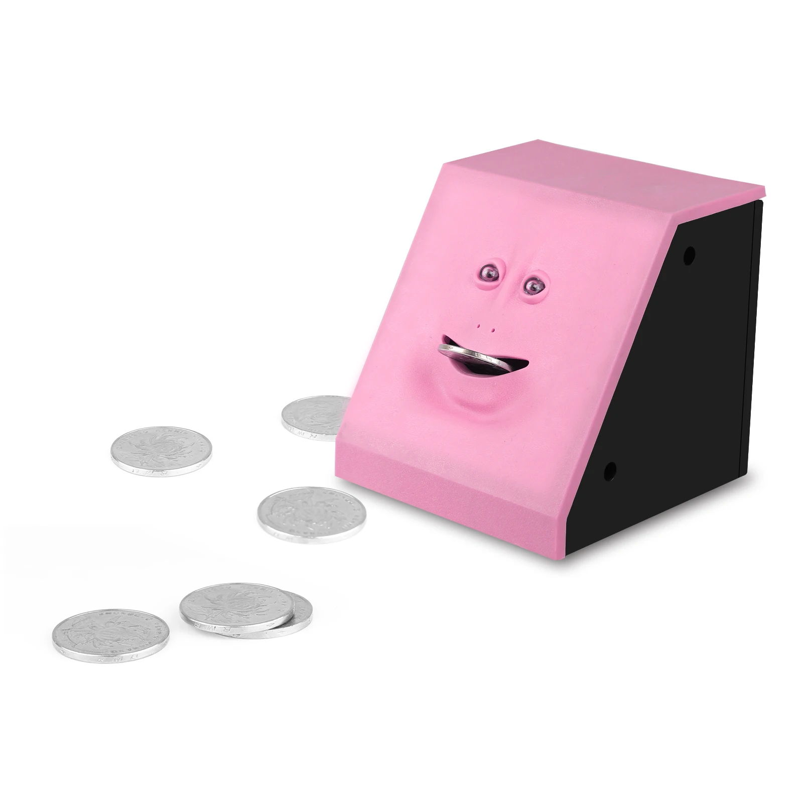 Face Bank Coin Eating Saving Bank Brick Facebank Automatic Money Saving Box AA uniquely designed piggy bank for kids
Face Bank Coin Eating Saving Bank Brick Facebank Automatic Money Saving Box AA uniquely designed piggy bank for kids