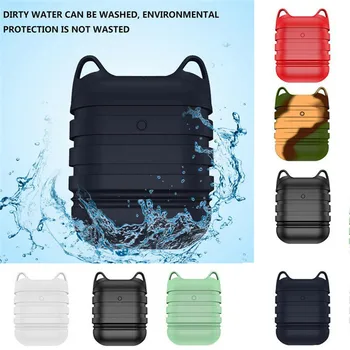 Hook Silicone Storage Bags Case Cover Protective Skin Earphones Pouch For AirPods Earphone Charging Case Protector Sort Helpers
Hook Silicone Storage Bags Case Cover Protective Skin Earphones Pouch For AirPods Earphone Charging Case Protector Sort Helpers