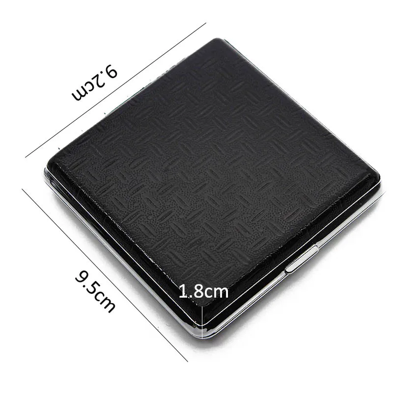 Smoker Smoke Tools Cigarette Case Cigarette Box Metal Cigar Holder Men Supplies PU Leather 1Pcs Nice Gift
Smoker Smoke Tools Cigarette Case Cigarette Box Metal Cigar Holder Men Supplies PU Leather 1Pcs Nice Gift
