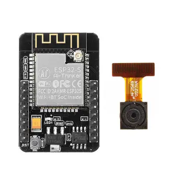 Geekcreit ESP32-CAM WiFi + bluetooth Camera Module Development Board ESP32 With Camera Module OV264
Geekcreit ESP32-CAM WiFi + bluetooth Camera Module Development Board ESP32 With Camera Module OV264