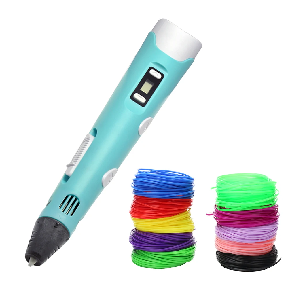 3D Printing Pen Adjustable Speed & Temperature 1.75mm ABS Smart 3d drawing pens with Filament LED Display for the Kids gifts
3D Printing Pen Adjustable Speed & Temperature 1.75mm ABS Smart 3d drawing pens with Filament LED Display for the Kids gifts