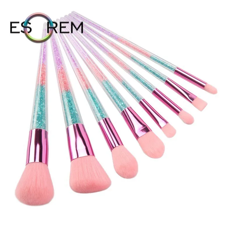 ESOREM Brushes Set For Makeup Tools 8pcs Acrylic Rainbow Foundation Powder Brush Eye Shadow Brochas De Pinceau Maquillage M193
ESOREM Brushes Set For Makeup Tools 8pcs Acrylic Rainbow Foundation Powder Brush Eye Shadow Brochas De Pinceau Maquillage M193