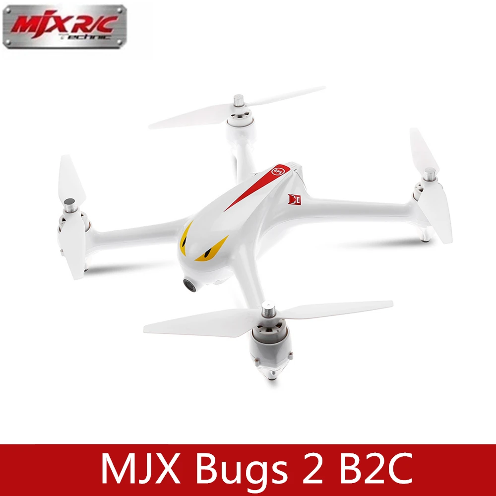 Original MJX Bugs 2 B2C Brushless RC Drone With 1080P HD Camera GPS Barometer Altitude Hold RTF RC Drones Quadcopter Helicopter
Original MJX Bugs 2 B2C Brushless RC Drone With 1080P HD Camera GPS Barometer Altitude Hold RTF RC Drones Quadcopter Helicopter