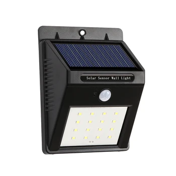 IP65 Outdoor Solar Sensor LED wall Light PIR Motion Sensor Detection Range With Dusk to Dawn Dark Sensing Auto On/Off Function
IP65 Outdoor Solar Sensor LED wall Light PIR Motion Sensor Detection Range With Dusk to Dawn Dark Sensing Auto On/Off Function