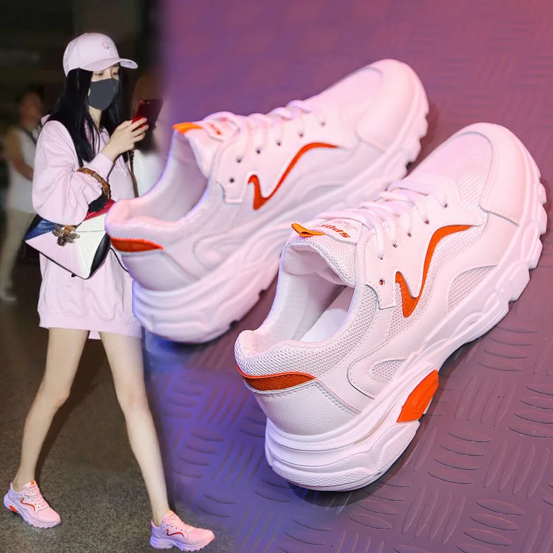 2019 Spring New Pattern Ventilation Dad Shoe Woman Korean Ulzzang Original Su All-match Sneakers Student Casual Shoes
2019 Spring New Pattern Ventilation Dad Shoe Woman Korean Ulzzang Original Su All-match Sneakers Student Casual Shoes
