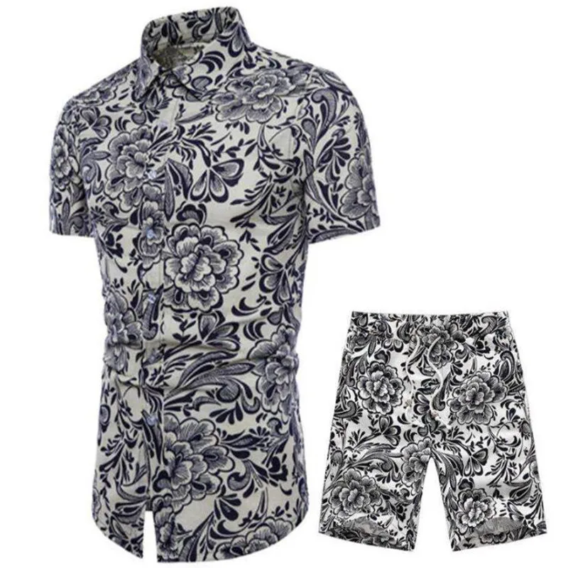 Men's belted shorts floral shirt set spring casual shirt belted shorts ensemble short sleeve floral shirt with shorts 5XL
Men's belted shorts floral shirt set spring casual shirt belted shorts ensemble short sleeve floral shirt with shorts 5XL