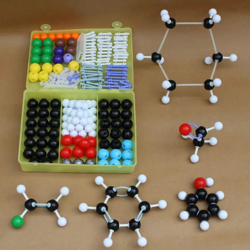269 Pcs/lot High Quality Molecular Model Set Kit-General And Organic Chemistry School Lab Teaching Research Tools With Box 06202
269 Pcs/lot High Quality Molecular Model Set Kit-General And Organic Chemistry School Lab Teaching Research Tools With Box 06202