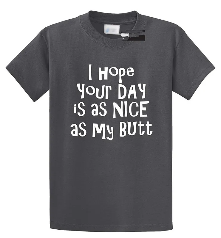 Online Shirt Store Men'S New Style Crew Neck Short Sleeve I Hope Your Day Nice As My Butt Tee Shirt
Online Shirt Store Men'S New Style Crew Neck Short Sleeve I Hope Your Day Nice As My Butt Tee Shirt