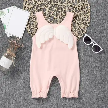 Cute Summer Newborn Baby Romper Cotton Sleeveless O-Neck Back Wings Jumpsuit for Girl Kids Soft One-Piece Dress for Baby Clothes
Cute Summer Newborn Baby Romper Cotton Sleeveless O-Neck Back Wings Jumpsuit for Girl Kids Soft One-Piece Dress for Baby Clothes