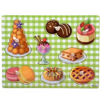 Wooden Dessert Set Funny Baby Pretend Play Assembled Toys Educational Food Cognitive Puzzle Shape Matching Puzzle Toys
Wooden Dessert Set Funny Baby Pretend Play Assembled Toys Educational Food Cognitive Puzzle Shape Matching Puzzle Toys