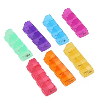 7 Days 28 Grids Colorful Kit Pill Storage Box Portable Pill Round Small Medicine Box Weekly Tablet Organizer Pill Case
7 Days 28 Grids Colorful Kit Pill Storage Box Portable Pill Round Small Medicine Box Weekly Tablet Organizer Pill Case