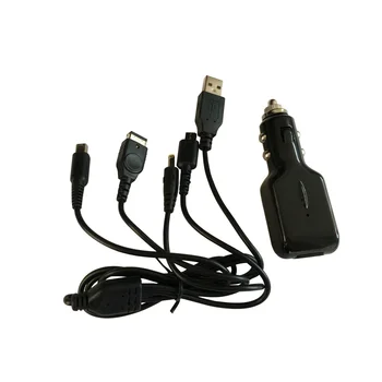 OSTENT 4 in 1 USB Car Charger Cable Power Adapter for NDS/NDSL/NDSi/3DS/3DSLL/PSP Console
OSTENT 4 in 1 USB Car Charger Cable Power Adapter for NDS/NDSL/NDSi/3DS/3DSLL/PSP Console