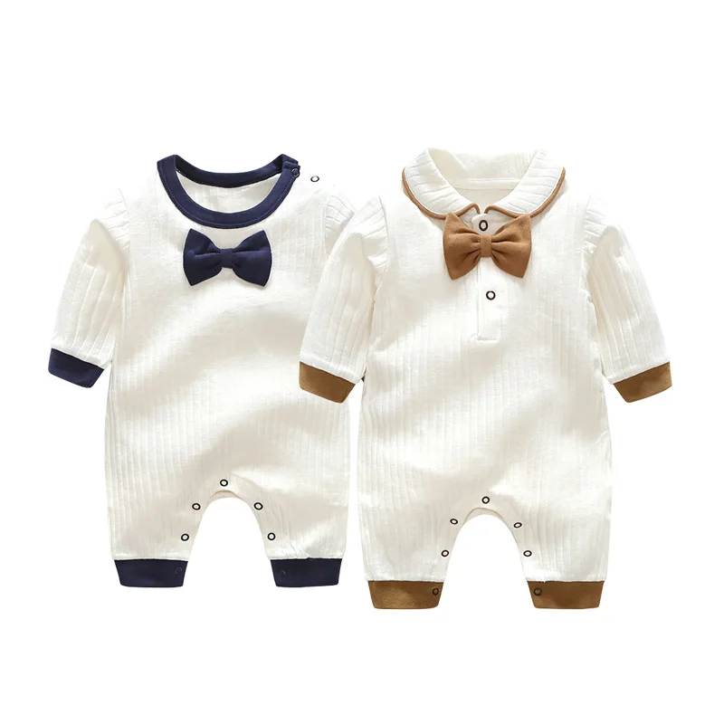 New Baby Boys Clothes Toddler Prince Cotton Spring Jumpsuits Rompers Boy Birthday baptism Clothing Bow Tie Gentleman
New Baby Boys Clothes Toddler Prince Cotton Spring Jumpsuits Rompers Boy Birthday baptism Clothing Bow Tie Gentleman