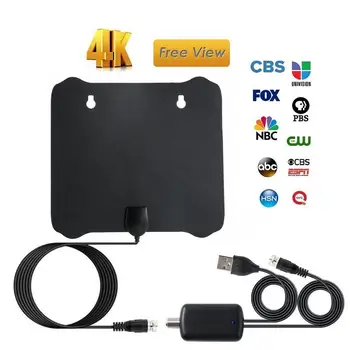 New 4K 1080P Indoor HD Digital TV Antenna 50miles HDTV Antena For DVB-T VHF UHF ATSC Signal Receiver TV Aerial With Amplifier
New 4K 1080P Indoor HD Digital TV Antenna 50miles HDTV Antena For DVB-T VHF UHF ATSC Signal Receiver TV Aerial With Amplifier