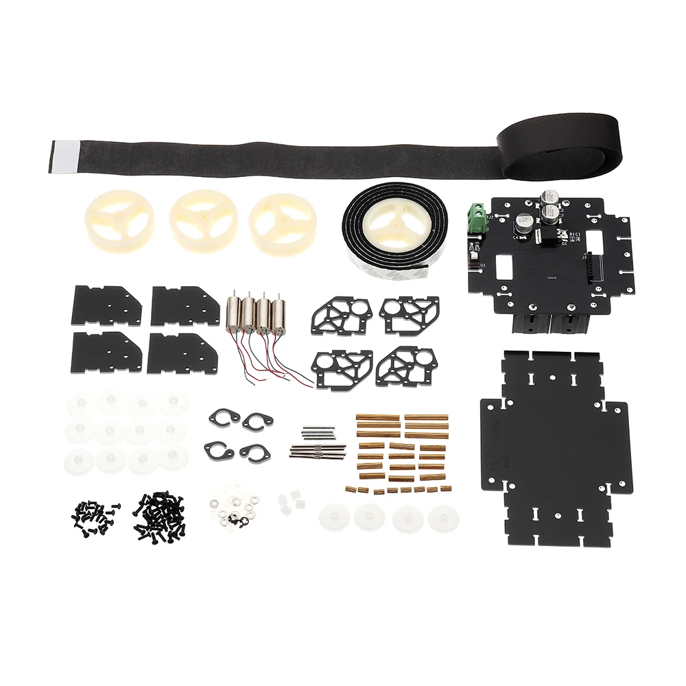 3.7v Smart Robot Car Kit with 4Pcs Hollow Cup Motor/Circuit Top Board/Custom Wheel 149*80*46mm
3.7v Smart Robot Car Kit with 4Pcs Hollow Cup Motor/Circuit Top Board/Custom Wheel 149*80*46mm