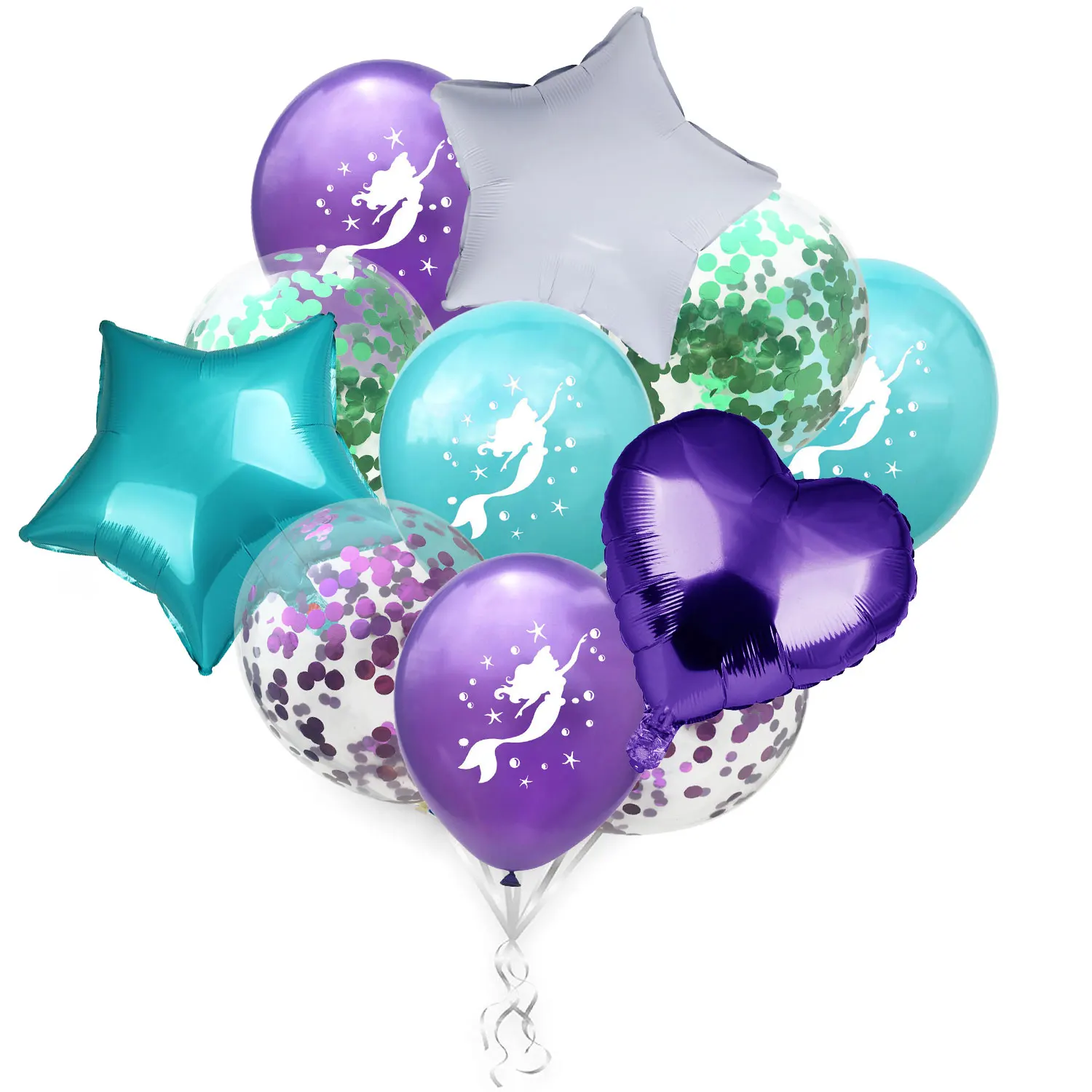 AMAWILL Mermaid Cartoon Confetti Balloon Foil Material Little Mermaid Helium Balloons For Children Toy Ariel Birthday Balloons
AMAWILL Mermaid Cartoon Confetti Balloon Foil Material Little Mermaid Helium Balloons For Children Toy Ariel Birthday Balloons