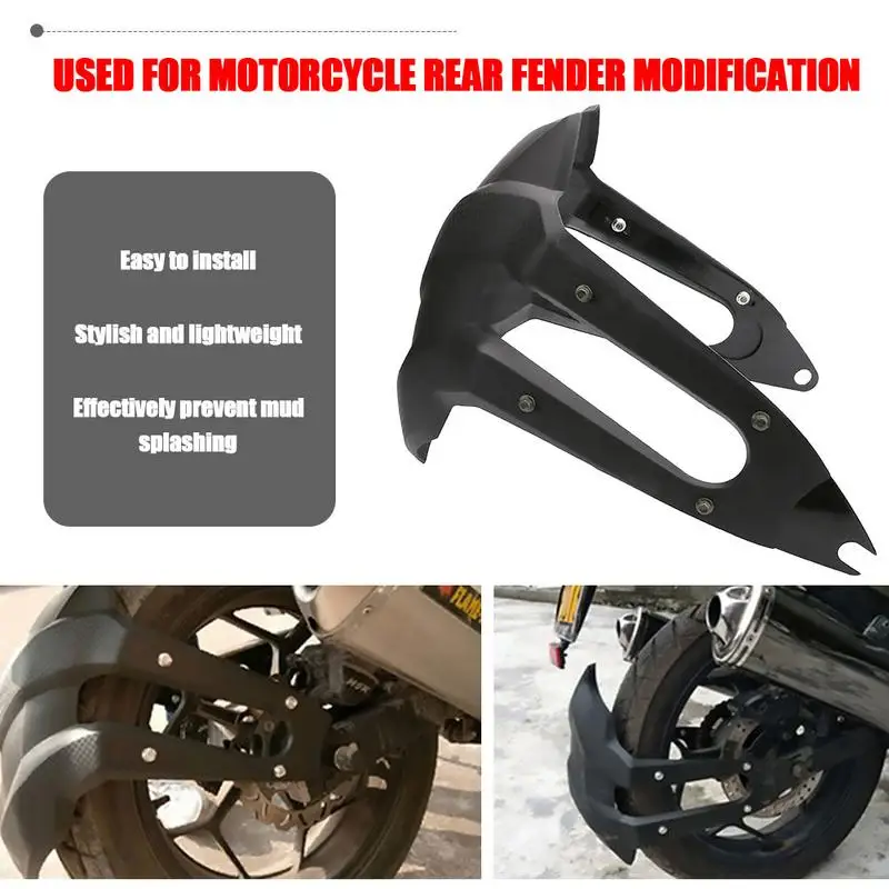 Motorcycle Rear Tire Fender Mud Guard Cover With Mounting Accessory For Kawasaki Z250 Honda CBF190R
Motorcycle Rear Tire Fender Mud Guard Cover With Mounting Accessory For Kawasaki Z250 Honda CBF190R