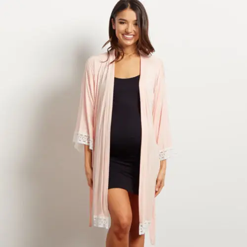Autumn New Women Lady Pregnant Maternity Robes Pajamas Nightdress Nurse Soft Sleepwear Nigthwear Lace Dress Fashion Plus Size
Autumn New Women Lady Pregnant Maternity Robes Pajamas Nightdress Nurse Soft Sleepwear Nigthwear Lace Dress Fashion Plus Size