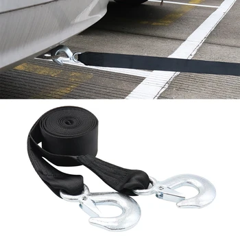 Heavy Duty Tow Strap with Hooks 4Tons Vehicle Towing Winch Snatch Strap for Car Emergency Car Styling
Heavy Duty Tow Strap with Hooks 4Tons Vehicle Towing Winch Snatch Strap for Car Emergency Car Styling