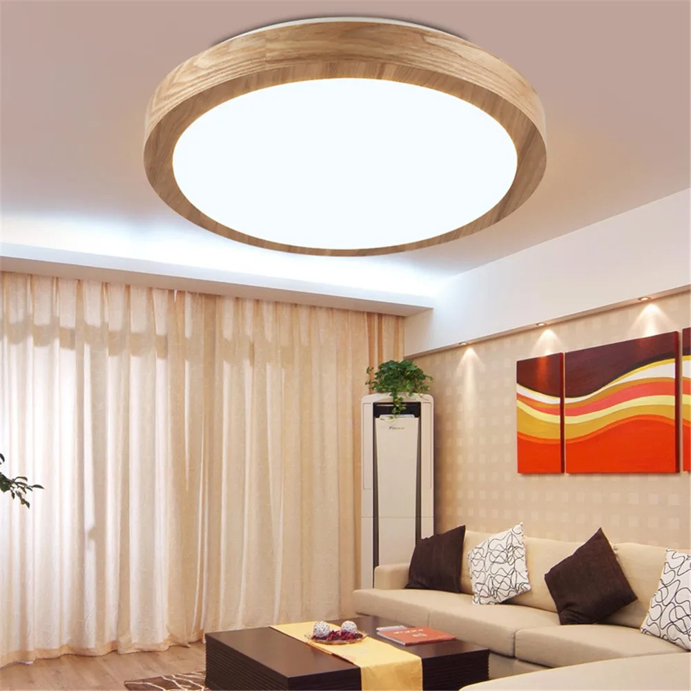 LED Ceiling Light Modern Lamp Panel for Living Room Nordic Fixture Circular Acrylic Round Light Bedroom Kitchen Wooden Lightings
LED Ceiling Light Modern Lamp Panel for Living Room Nordic Fixture Circular Acrylic Round Light Bedroom Kitchen Wooden Lightings