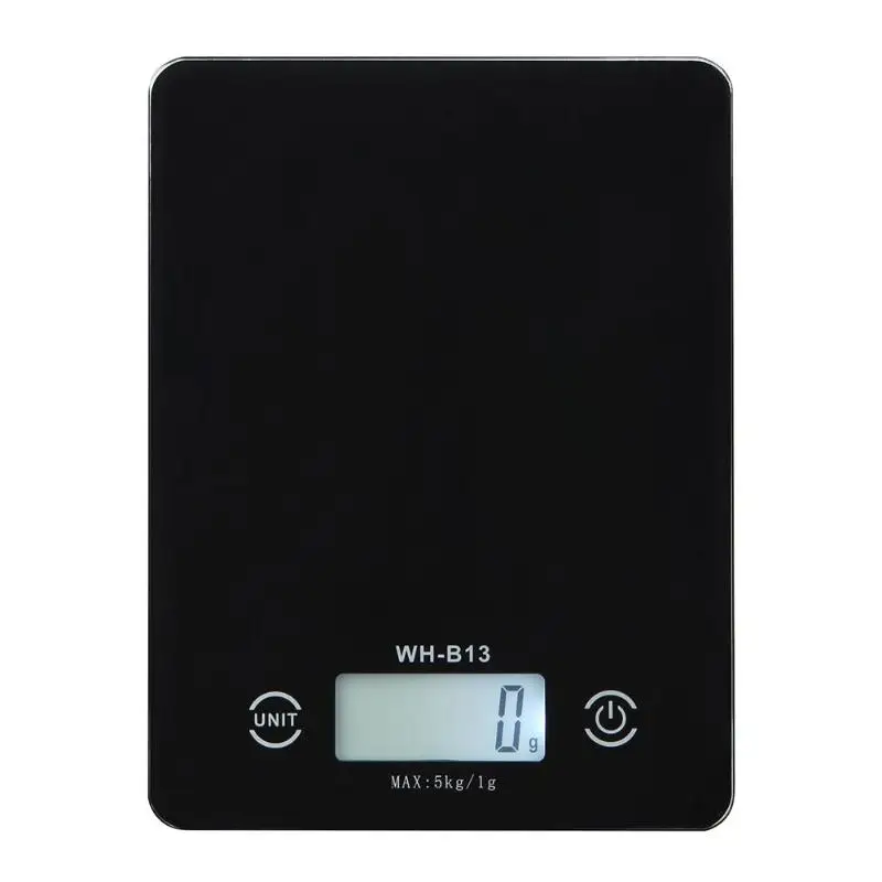 5kg/1g LCD Backlight Digital Touch Screen Tempered Glass Kitchen Food Scale Balance Measuring Weighing Tool
5kg/1g LCD Backlight Digital Touch Screen Tempered Glass Kitchen Food Scale Balance Measuring Weighing Tool