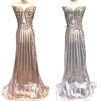 Silver Champagne Sequin Lace Fabric High Quality African Lace Fabric Shiny Wedding Lace Dress Fabric Nigerian Laces Fabrics
Silver Champagne Sequin Lace Fabric High Quality African Lace Fabric Shiny Wedding Lace Dress Fabric Nigerian Laces Fabrics