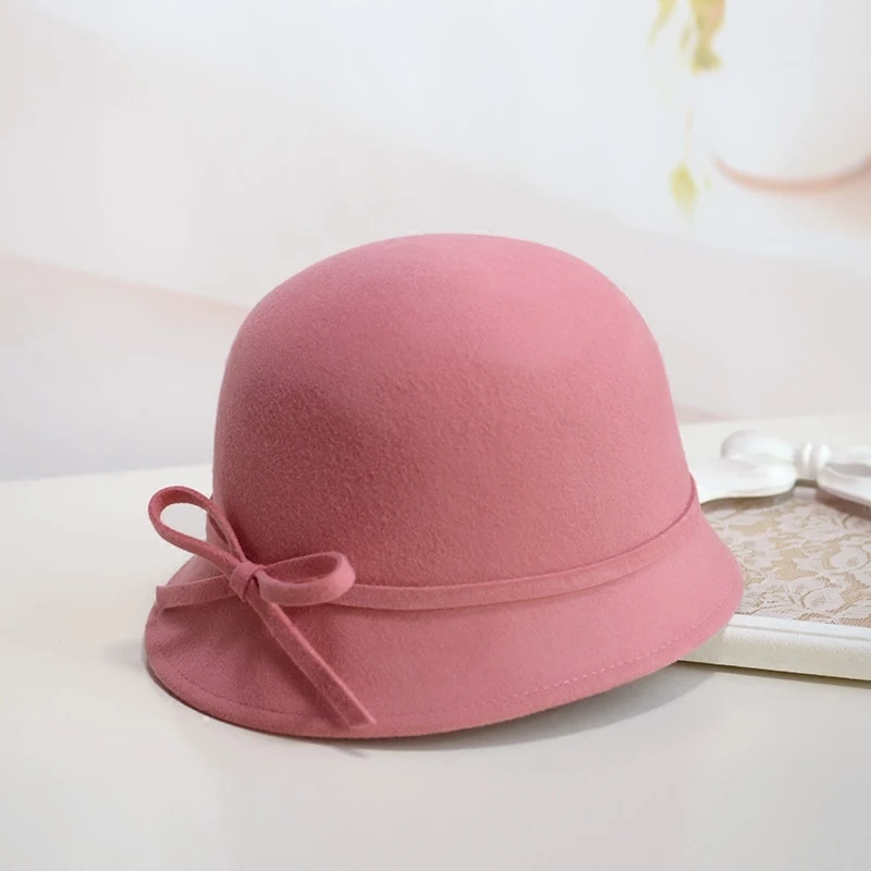 Lady Party Formal Short Brim Bowknot Cloche Hats Women Asymmetric 100% Wool Felt Hats 5 Colors
Lady Party Formal Short Brim Bowknot Cloche Hats Women Asymmetric 100% Wool Felt Hats 5 Colors
