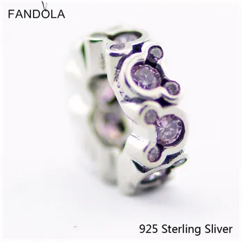 CKK 925 Sterling Silver Minnie Spacer Original Fashion Charms DIY Beads Fits Bracelets For Jewelry Making
CKK 925 Sterling Silver Minnie Spacer Original Fashion Charms DIY Beads Fits Bracelets For Jewelry Making