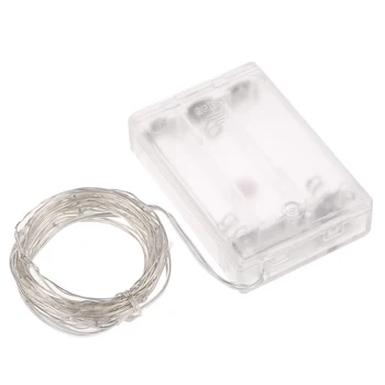 Christmas IP65 Waterproof 4.5V LED Fairy String Light Battery Powered Operated Twistable Bendable Flexible White Xmas Festival
Christmas IP65 Waterproof 4.5V LED Fairy String Light Battery Powered Operated Twistable Bendable Flexible White Xmas Festival
