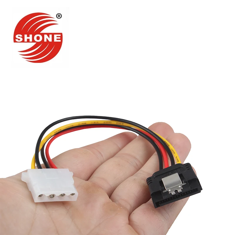 Sata hard drive power cord desktop large 4pin turn 15pin computer 4 pin to SATA mother 0.2 m
Sata hard drive power cord desktop large 4pin turn 15pin computer 4 pin to SATA mother 0.2 m