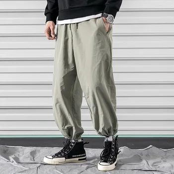 Spring New Joggers Pants Men Fashion Solid Color Casual Straight Tooling Wind Pants Man Streetwear Hip Hop Loose Overalls M-5XL
Spring New Joggers Pants Men Fashion Solid Color Casual Straight Tooling Wind Pants Man Streetwear Hip Hop Loose Overalls M-5XL