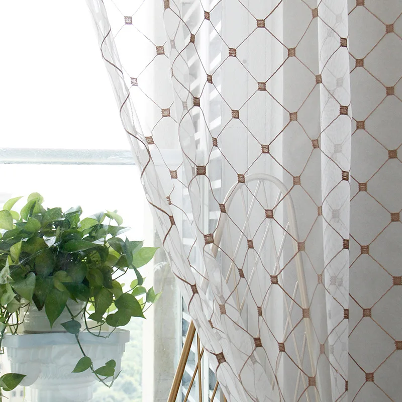 Popangel New White Translucent Modern Living Room Window Voile Curtain Be Customized 100% Polyester Free Shipping Window Sheer
Popangel New White Translucent Modern Living Room Window Voile Curtain Be Customized 100% Polyester Free Shipping Window Sheer