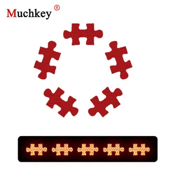 Puzzle-shaped Safety Reflective Warning Stickers Motorcycle Bicycle DIY Decoration Decals Waterproof Tags Car Sticker 10Pcs
Puzzle-shaped Safety Reflective Warning Stickers Motorcycle Bicycle DIY Decoration Decals Waterproof Tags Car Sticker 10Pcs